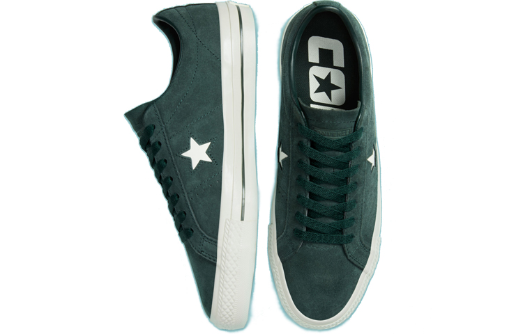 Lookbook Converse Cons One Star Pro Ox 'Hijau Putih' 166024C