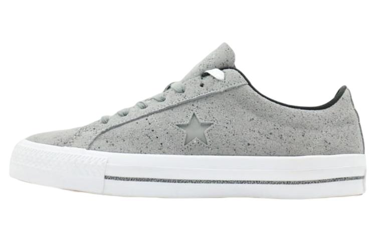 Buy 匡威One Star Pro OX 防滑耐磨 低筒滑板鞋 男女同款 灰色