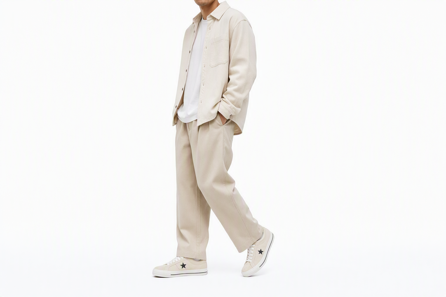Order Converse One Star Pro Suede Low ''Egret Bianco'' 172950C