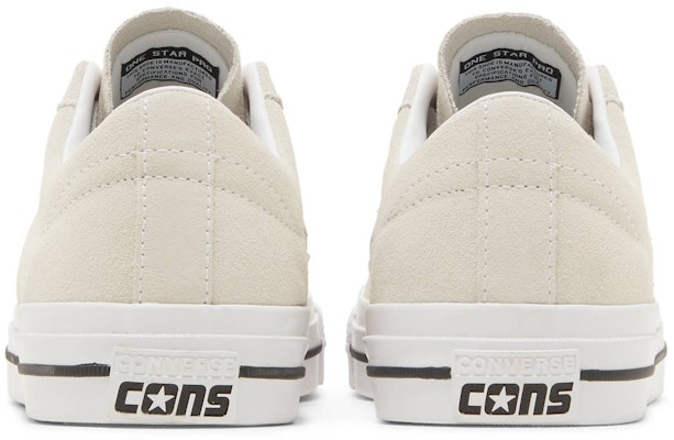 Converse One Star Pro Suede Low 'Egret White' 172950C Details for Converse One Star Pro Suede Low 'Egret White' 172950C