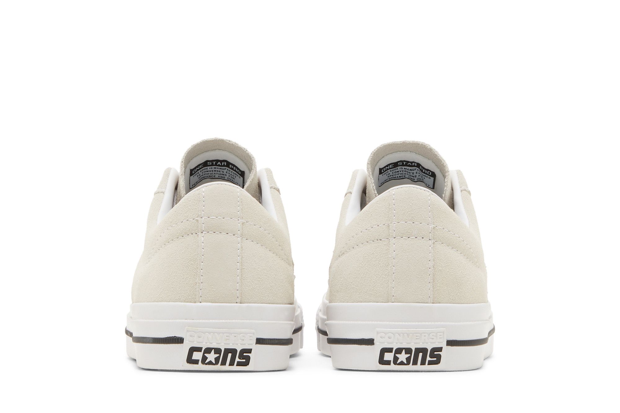 Sizing Converse One Star Pro Suede Low ''Egret Bianco'' 172950C