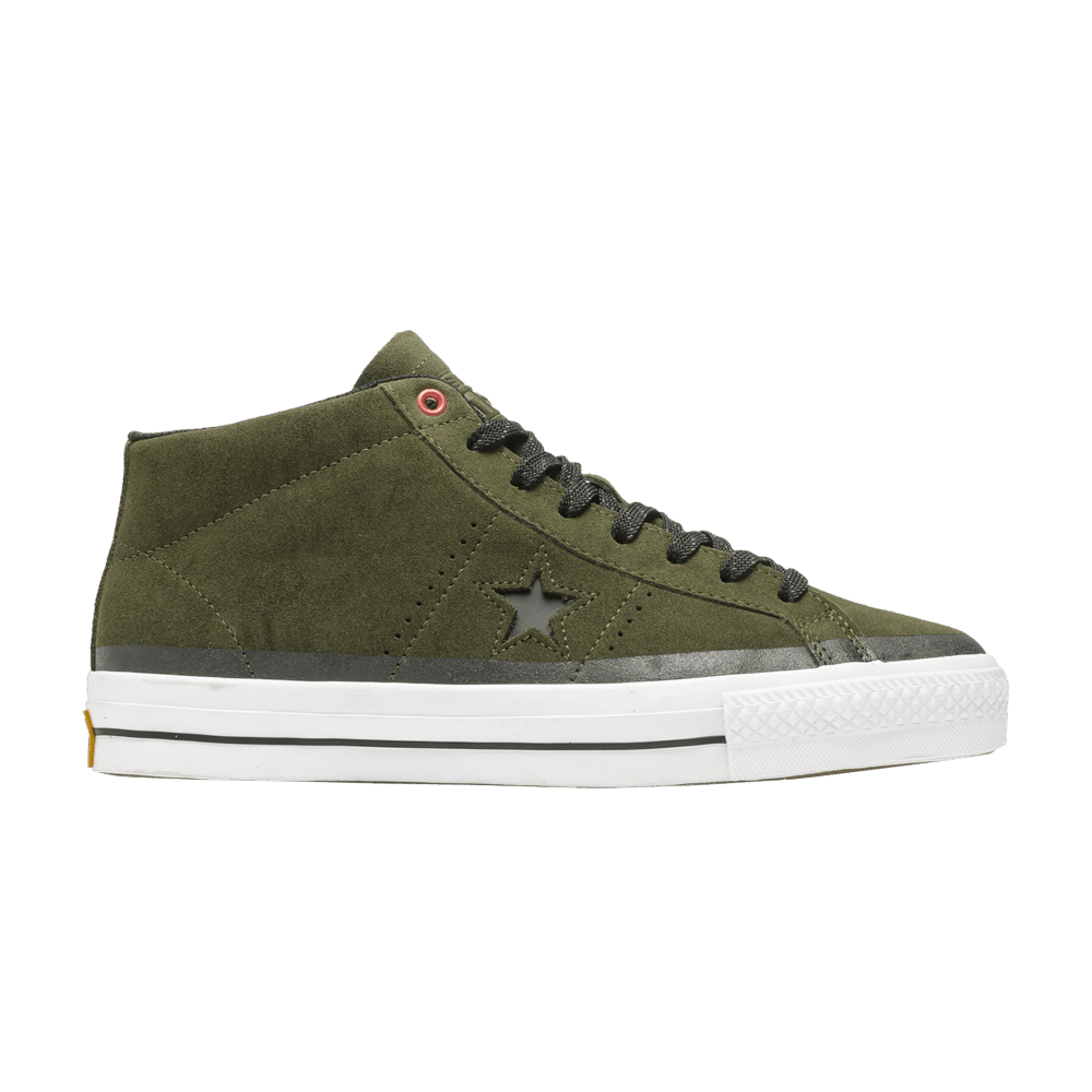 Converse One Star Pro Suede Mid &#x27;Herbal&#x27; 153474C