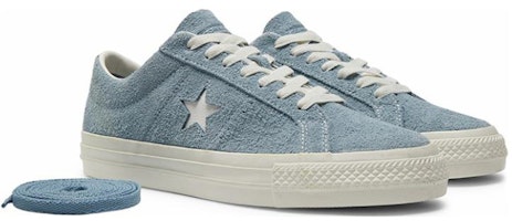 Converse One Star Pro Vintage Suede Rendah 'Cocoon Blue' A06889C Lookbook Converse One Star Pro Vintage Suede Rendah 'Cocoon Blue' A06889C