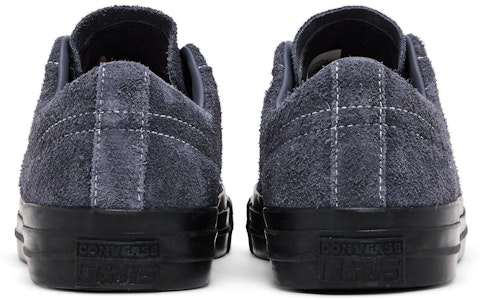 Converse One Star Pro Suede Rendah 'Dark Moth Black' Vintage A04610C Details for Converse One Star Pro Suede Rendah 'Dark Moth Black' Vintage A04610C