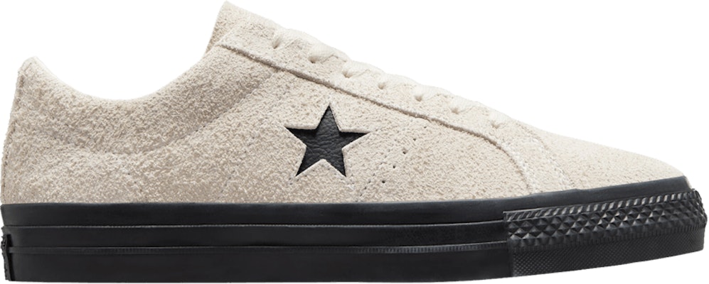 Converse One Star Pro Vintage Suede Low Egret Black A04609C