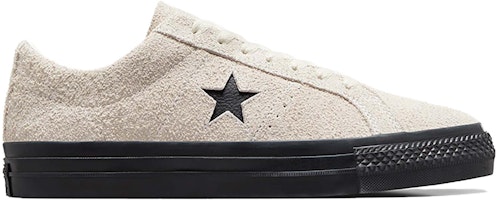 Converse One Star Pro Vintage Suede Rendah 'Egret Black' A04609C Order Converse One Star Pro Vintage Suede Rendah 'Egret Black' A04609C