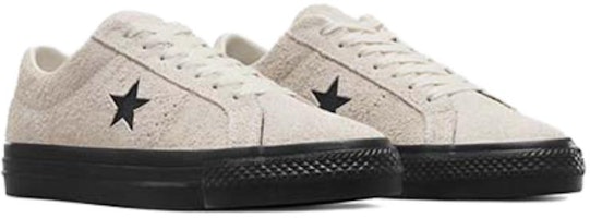 Converse One Star Pro Vintage Suede Rendah 'Egret Black' A04609C Lookbook Converse One Star Pro Vintage Suede Rendah 'Egret Black' A04609C