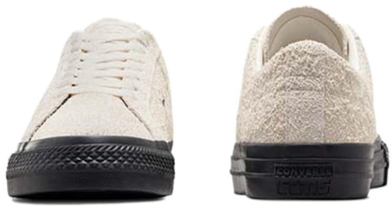 컨버스 원스타 프로 빈티지 스웨이드 로우 '화이트 블랙' A04609C Shop 컨버스 원스타 프로 빈티지 스웨이드 로우 '화이트 블랙' A04609C