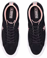 Shop Converse One Star 麂皮款『粉紅星』 159734C