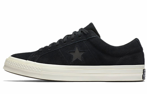 Converse One Star Suede Low 'Black' 158477C