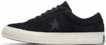 Buy Converse One Star Suede Rendah 'Hitam' 158477C