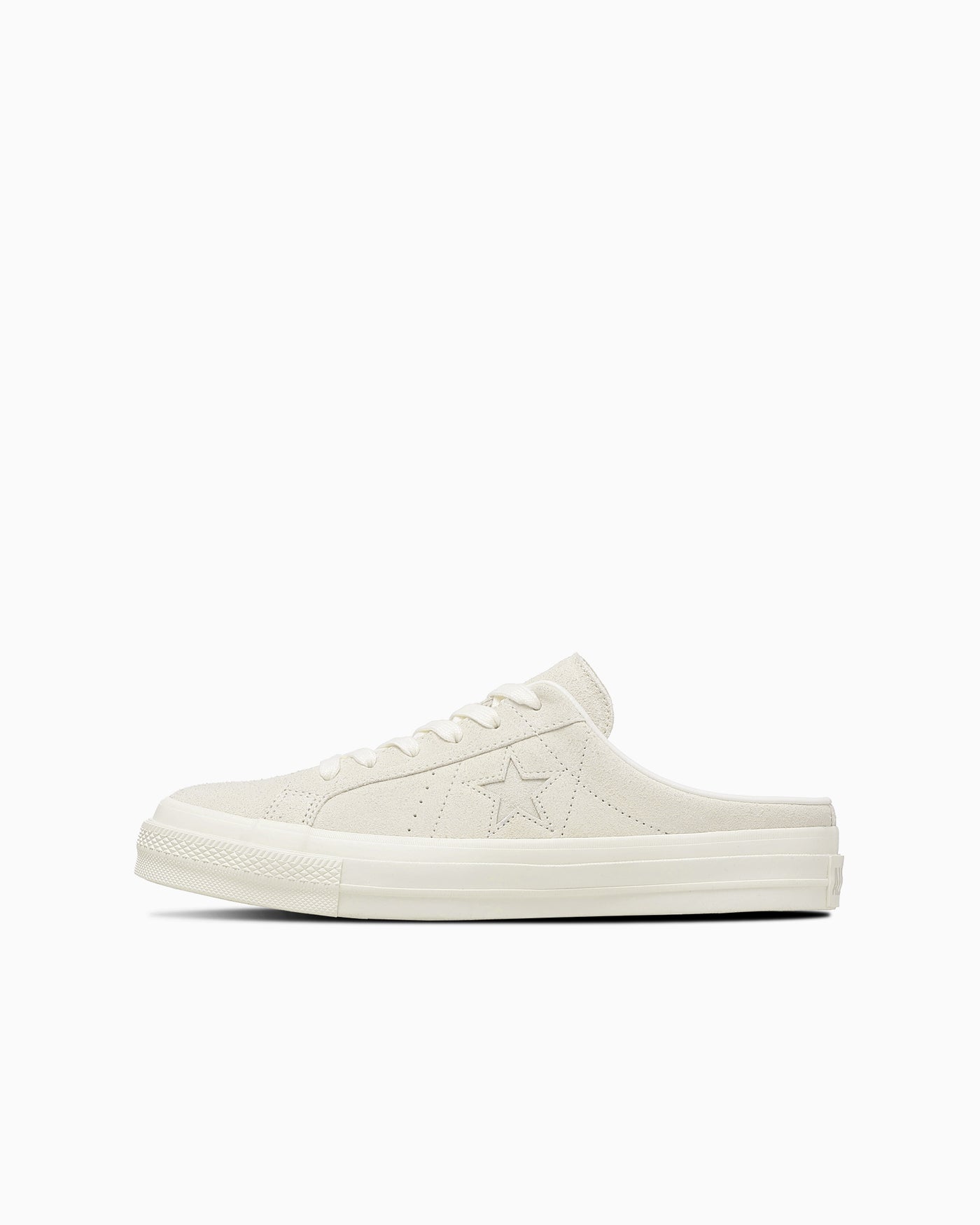 Converse One Star Suede Mule Sneakers Off-White 33702980
