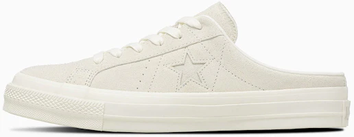 Converse One Star Suede Mule Sneakers Off-White 33702980 Converse One Star Suede Mule Sneakers Off-White 33702980