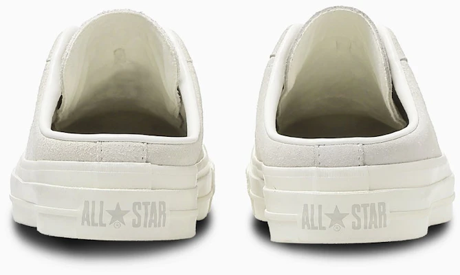 Converse One Star Suede Mule Baskets Off-White 33702980 Details for Converse One Star Suede Mule Baskets Off-White 33702980