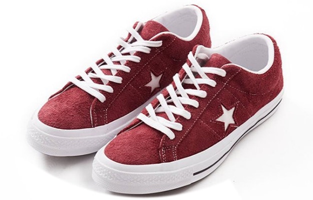 Converse One Star Suede Ox 'Bordeaux Tua' 158370C Order Converse One Star Suede Ox 'Bordeaux Tua' 158370C