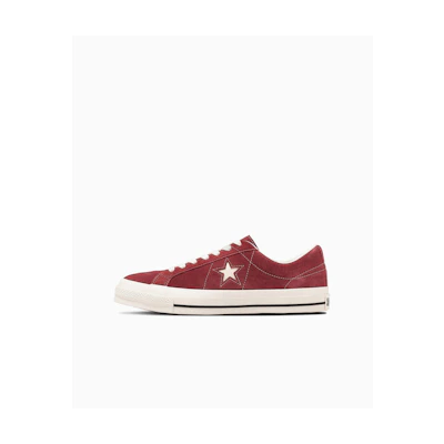 Converse One Star Suede Sneakers Burgundy
