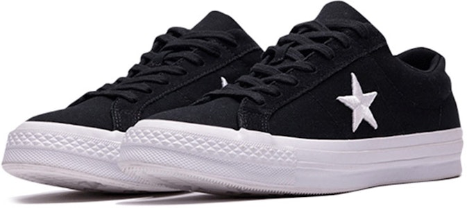 Converse One Star Tahan Aus Anti-Slip Sepatu Rendah Hitam Putih 160600C Order Converse One Star Tahan Aus Anti-Slip Sepatu Rendah Hitam Putih 160600C
