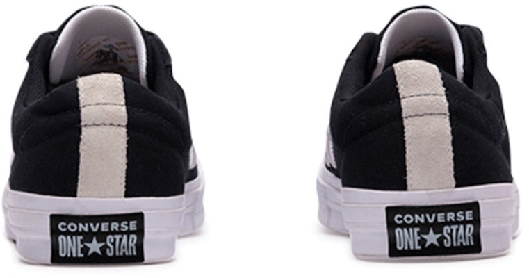 Converse One Star 防滑輕便 低筒 帆布鞋 男女同款 黑白 Shop Converse One Star 防滑輕便 低筒 帆布鞋 男女同款 黑白