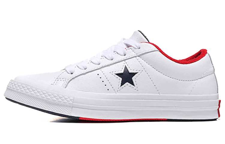 Converse one star White/Black