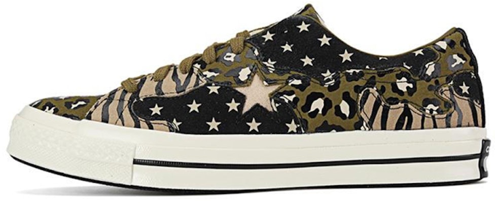 Converse One Star Corak Zebra Putih/Hitam 'Coklat' 168693C Buy Converse One Star Corak Zebra Putih/Hitam 'Coklat' 168693C