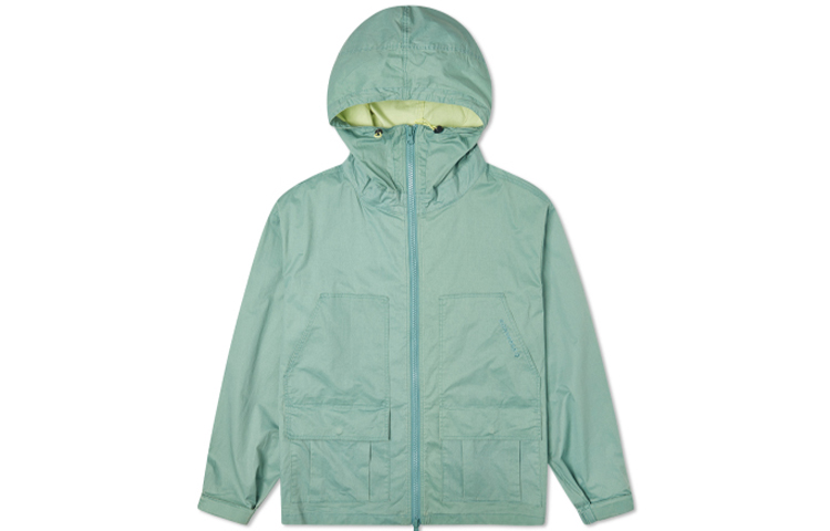 Converse Outdoor Multi-Pocket Hooded Jacket Washed Blue () 10021097-A03
