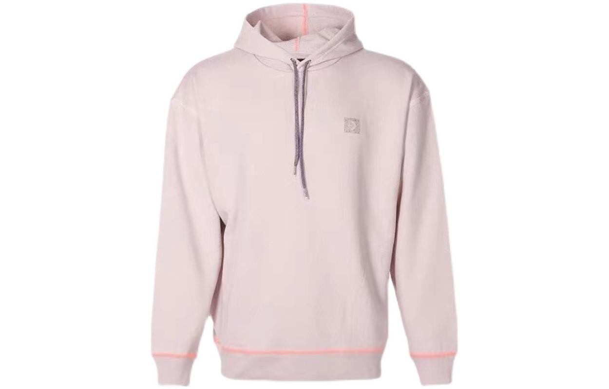 Converse Pink Sand Logo Pullover Hoodie Casual Sweatshirt - Fall Edition 10020388-A04