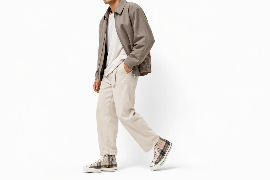Converse Plaid Chuck 1970s ''Blanc Crème Gris'' 166496C Order Converse Plaid Chuck 1970s ''Blanc Crème Gris'' 166496C