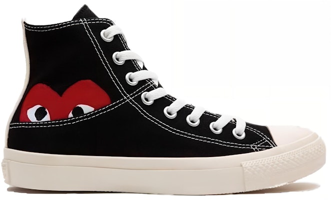 Converse PLAY COMME des GARÇONS Allstar Hi 'Black' 1CL877 Order Converse PLAY COMME des GARÇONS Allstar Hi 'Black' 1CL877