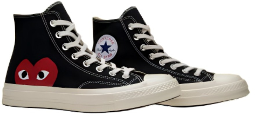 Converse PLAY COMME des GARÇONS Allstar Hi 'Black' 1CL877 Lookbook Converse PLAY COMME des GARÇONS Allstar Hi 'Black' 1CL877