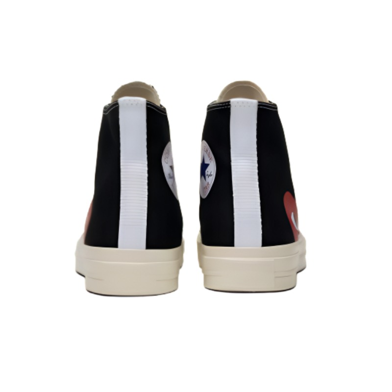 Shop Converse PLAY COMME des GARÇONS Allstar Hi 'Negro' 1CL877