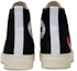Shop Converse PLAY COMME des GARÇONS Allstar Hi 'Hitam' 1CL877