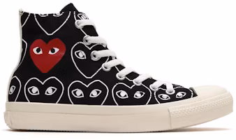 Converse PLAY COMME des GARÇONS Chuck Taylor Hi 'Black' 1CL704-BLACK Converse PLAY COMME des GARÇONS Chuck Taylor Hi 'Black' 1CL704-BLACK
