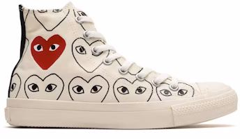 Converse PLAY COMME des GARÇONS Chuck Taylor Hi 'White' 1CL703 Converse PLAY COMME des GARÇONS Chuck Taylor Hi 'White' 1CL703