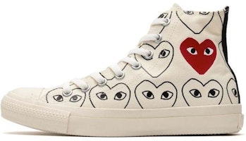 Converse PLAY COMME des GARÇONS Chuck Taylor Hi 'White' 1CL703 Converse PLAY COMME des GARÇONS Chuck Taylor Hi 'White' 1CL703