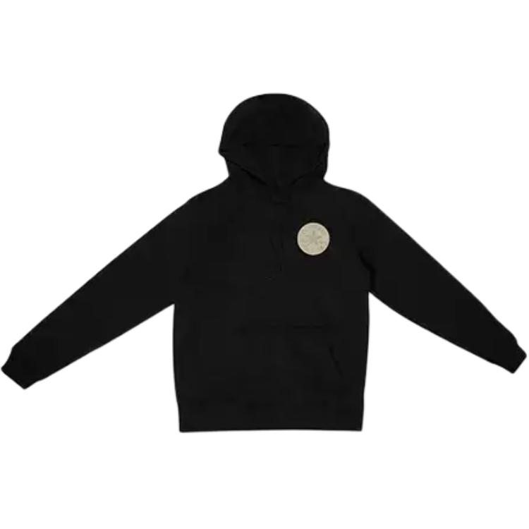 Converse Play On Black Hoodie Unisex Casual Sweatshirt Long Sleeve AP02SP2425-002