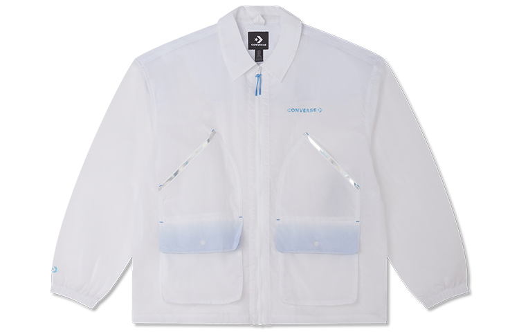 Converse Pocket Gradient Collar Jacket White 10025870-A01