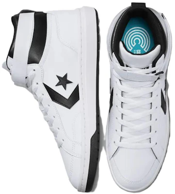 Converse Pro Blaze V2 Mid 'Putih Hitam' A00985C Shop Converse Pro Blaze V2 Mid 'Putih Hitam' A00985C