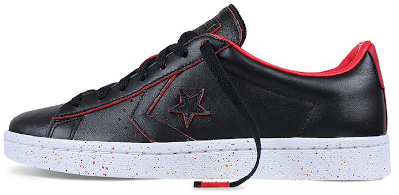 Converse Pro Leather 76 Black/Red 156827C Buy Converse Pro Leather 76 Black/Red 156827C