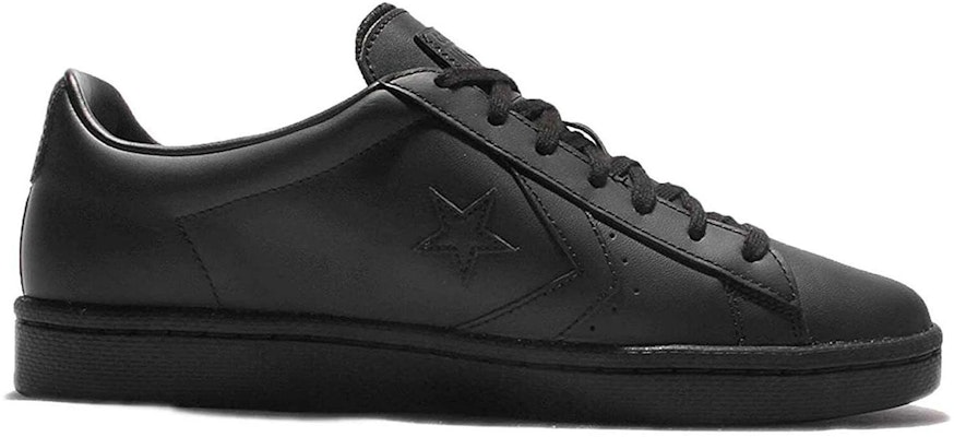 Converse Pro Leather 76 Low 'Mono Leather Pack - Triple Black' 155318C Order Converse Pro Leather 76 Low 'Mono Leather Pack - Triple Black' 155318C