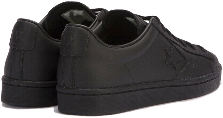匡威 Pro Leather 76 低帮"黑色皮革系列-全黑" 155318C Shop 匡威 Pro Leather 76 低帮"黑色皮革系列-全黑" 155318C