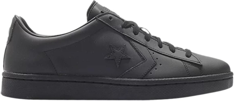Converse Pro Leather 76 Low 'Mono Leather Pack - Triple Black' 155318C Cheap Converse Pro Leather 76 Low 'Mono Leather Pack - Triple Black' 155318C