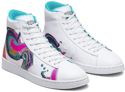 Converse Pro Leather '90s 琉璃石風舞 經典復古板鞋 全性別款 白藍 Lookbook Converse Pro Leather '90s 琉璃石風舞 經典復古板鞋 全性別款 白藍