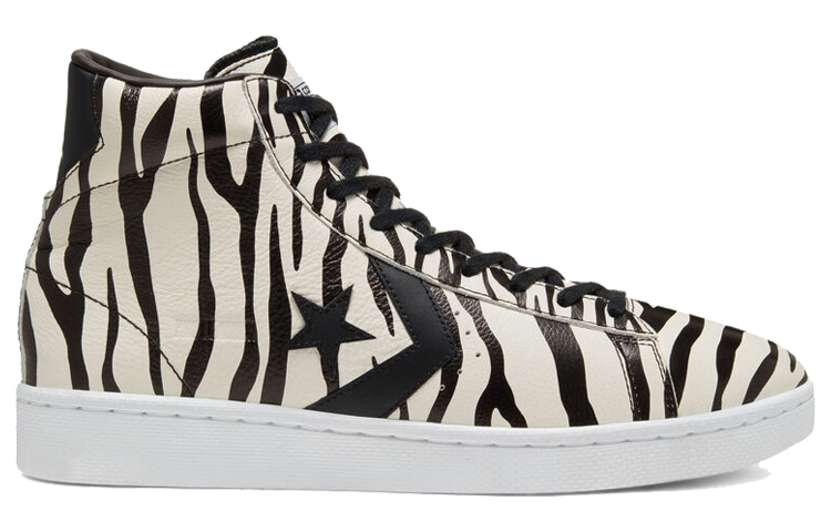 Order Converse Pro Leather High ''Archival Zebra Print'' Damen/Herren Sneaker. 167934C