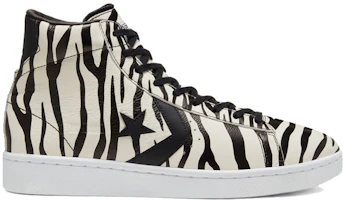 Order Converse Pro Leather High 'Estampado Cebra de Archivo' 167934C