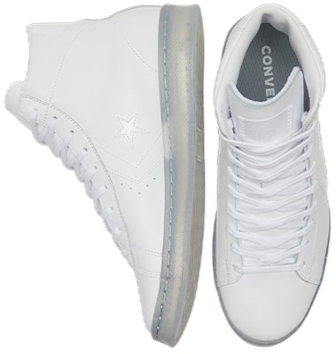 Converse Pro Leather High 'Black Ice - White Clear' 169502C Shop Converse Pro Leather High 'Black Ice - White Clear' 169502C