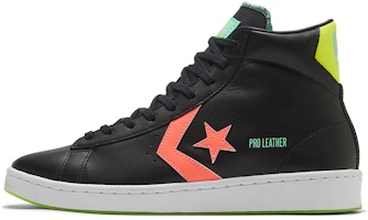 Converse Pro Leather High 'Hi-Vis Collection - Black Multi Neon' 169651C Converse Pro Leather High 'Hi-Vis Collection - Black Multi Neon' 169651C