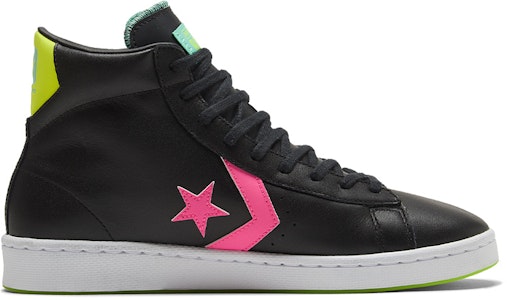 Converse Pro Leather Tinggi 'Hi-Vis Koleksi - Hitam Multi Neon' 169651C Order Converse Pro Leather Tinggi 'Hi-Vis Koleksi - Hitam Multi Neon' 169651C