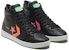 Converse Pro Leather Tinggi 'Hi-Vis Koleksi - Hitam Multi Neon' 169651C