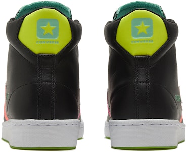 Converse Pro Leather Tinggi 'Hi-Vis Koleksi - Hitam Multi Neon' 169651C Purchase Converse Pro Leather Tinggi 'Hi-Vis Koleksi - Hitam Multi Neon' 169651C