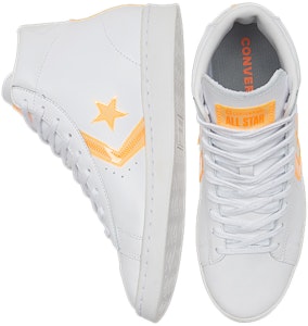 コンバース プロレザー HI ハイビズ 白/蛍光オレンジ 169500C Shop コンバース プロレザー HI ハイビズ 白/蛍光オレンジ 169500C